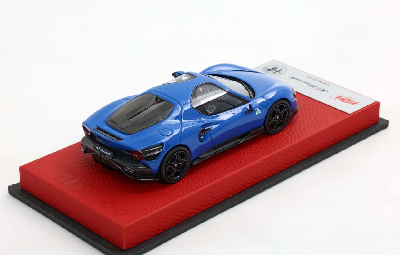 1/43 BBR Alfa Romeo 33 Stradale Premium Edition (Royal Blue) Car Model Limited 20 Pieces
