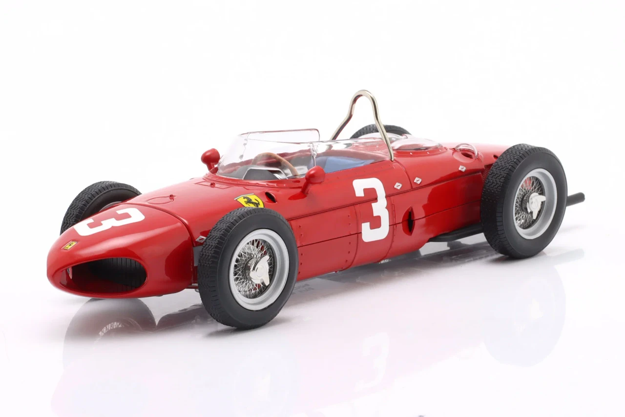 1/18 Werk83 1961 F1 Graf Berghe v. Trips Ferrari 156 Sharknose #3 Winner Dutch GP Diecast Car Model
