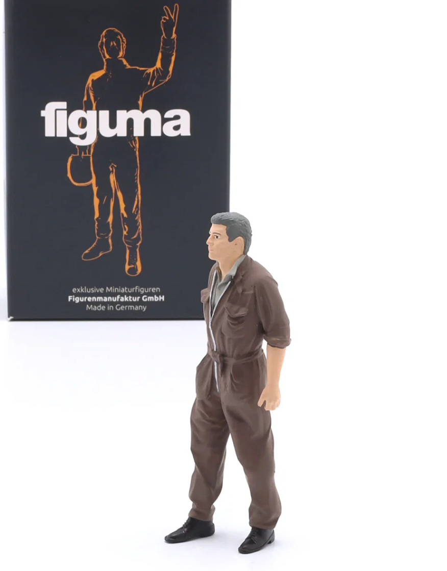 1/18 Figurenmanufaktur Giulio B. with Brown Overall Figure