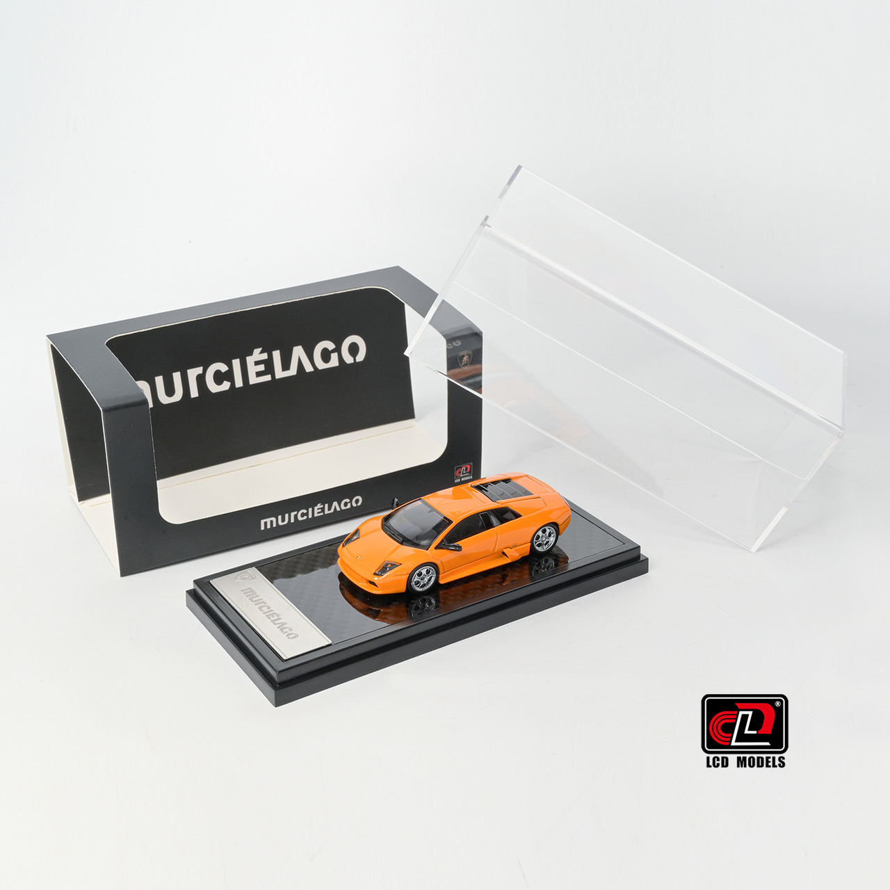 1/64 LCD Lamborghini Murcielago (Orange) Diecast Car Model