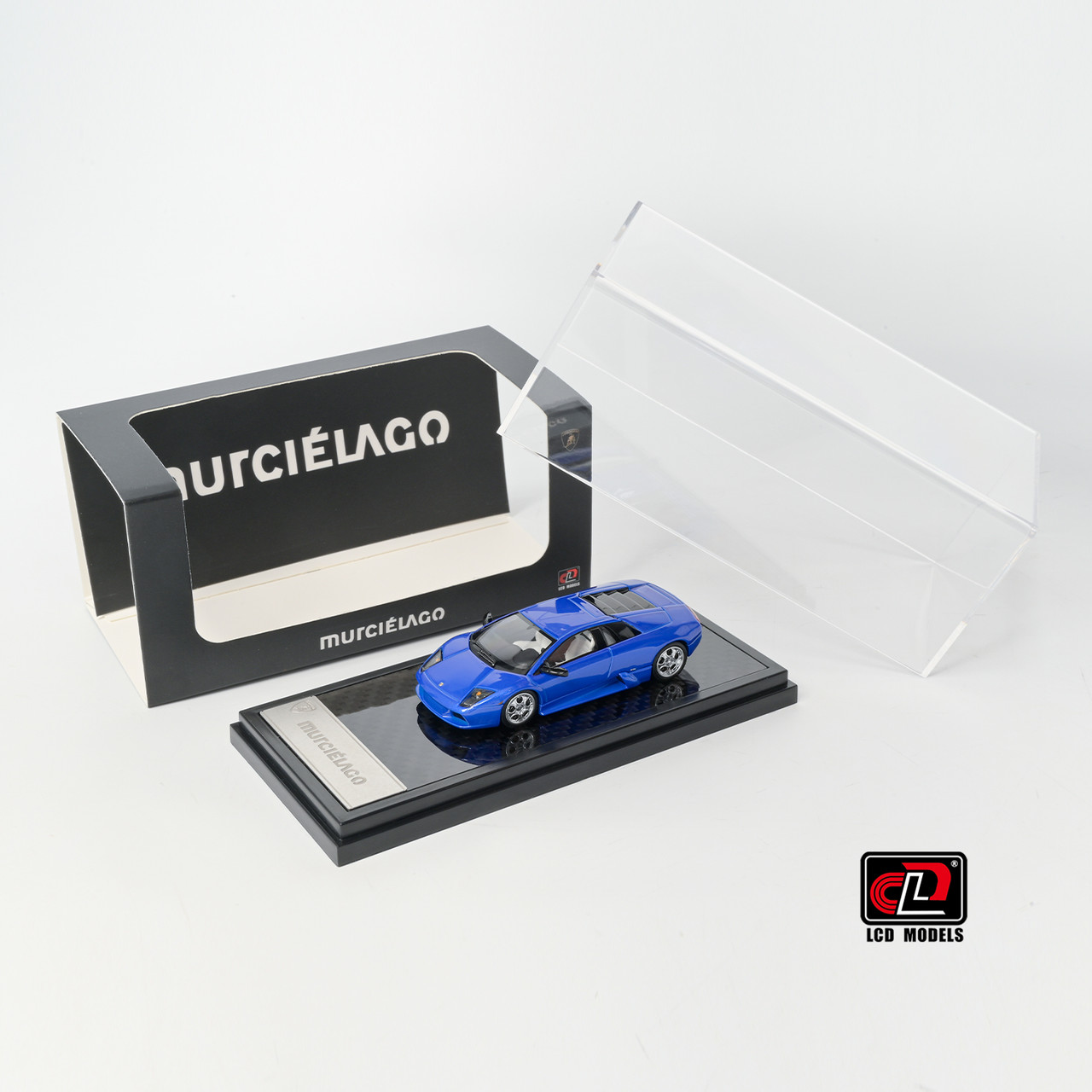1/64 LCD Lamborghini Murcielago (Blue) Diecast Car Model