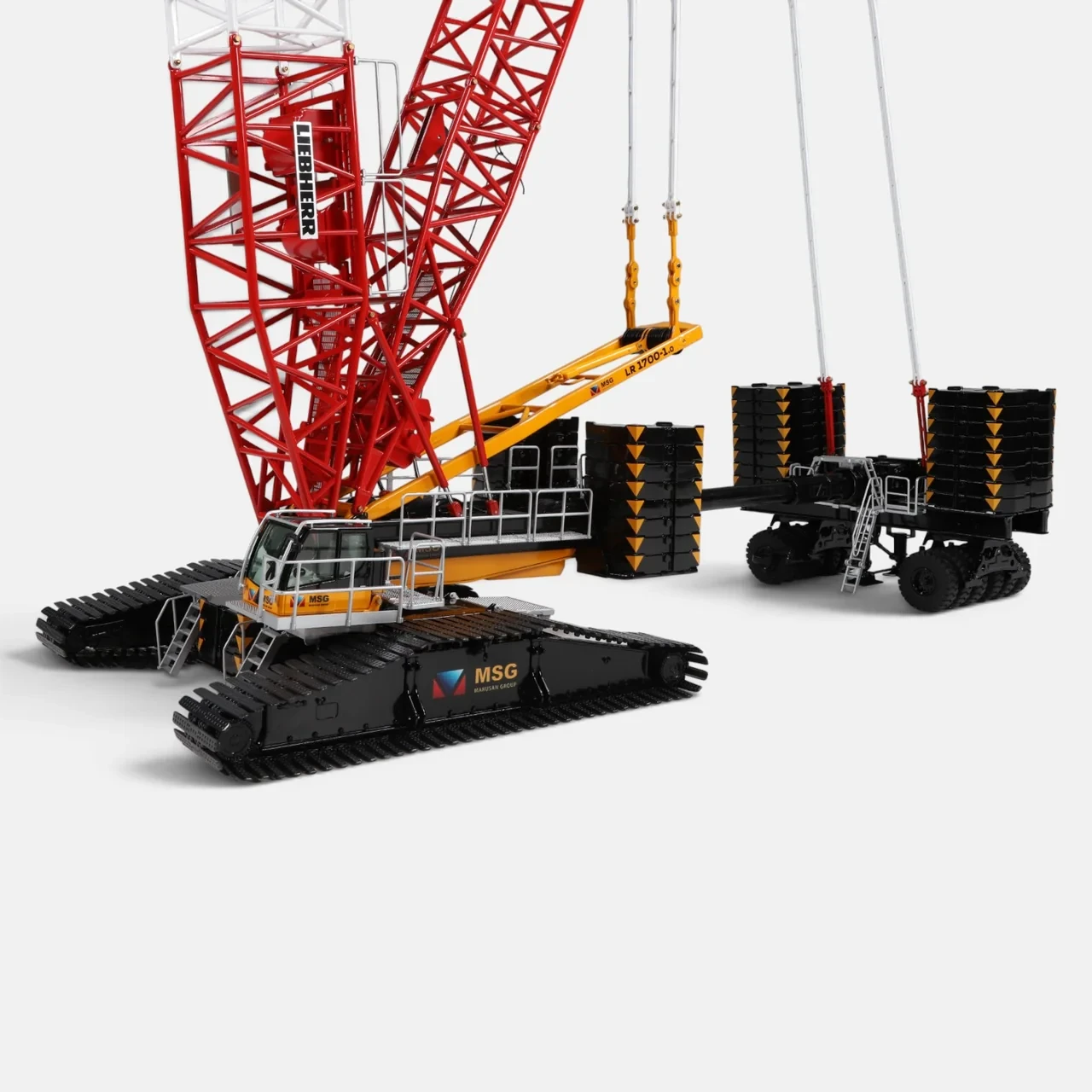 1/50 NZG Liebherr LR 1700 "Marusan" Diecast Model