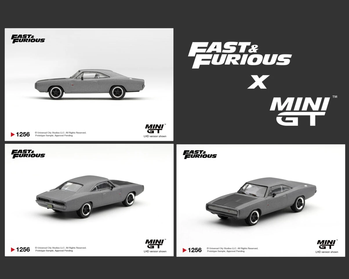1/64 Mini GT Dodge Charger “Fast Five” Dominic Toretto Diecast Car Model
