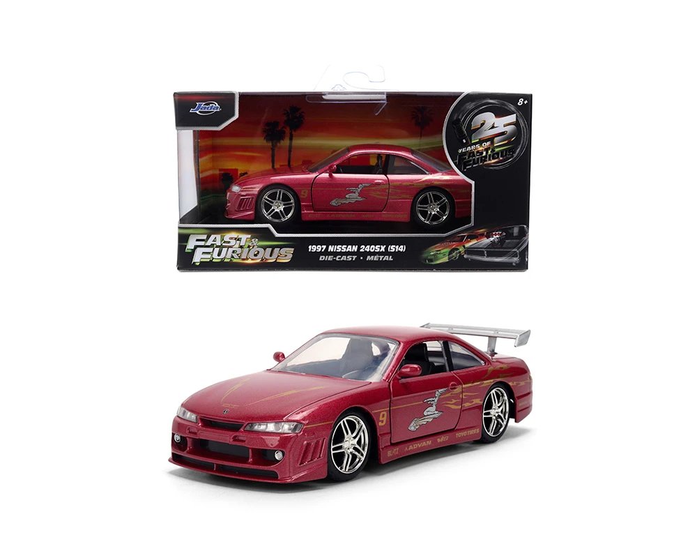 1/32 Jada 1997 Nissan 240SX (S14) Diecast Car Model
