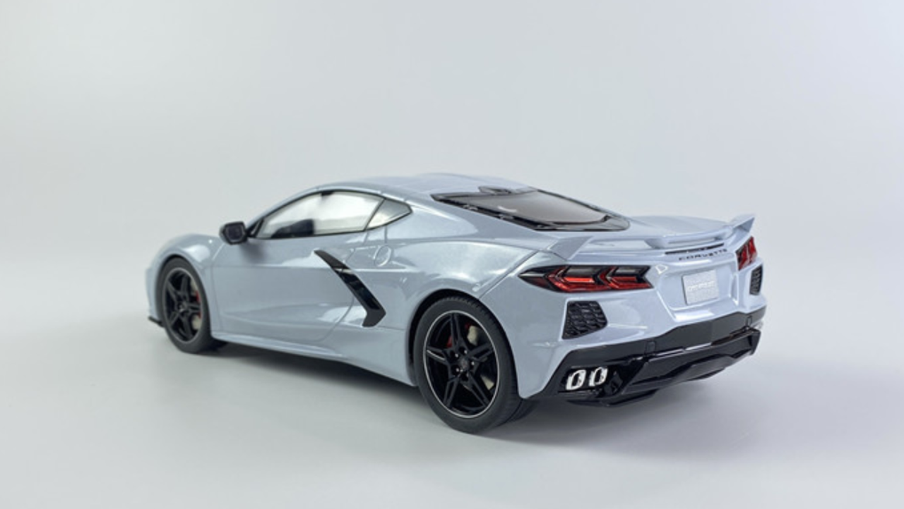 1/18 GT Spirit GTSpirit 2020 Chevrolet Chevy Corvette C8 (Ceramic Grey Metallic) Resin Car Model