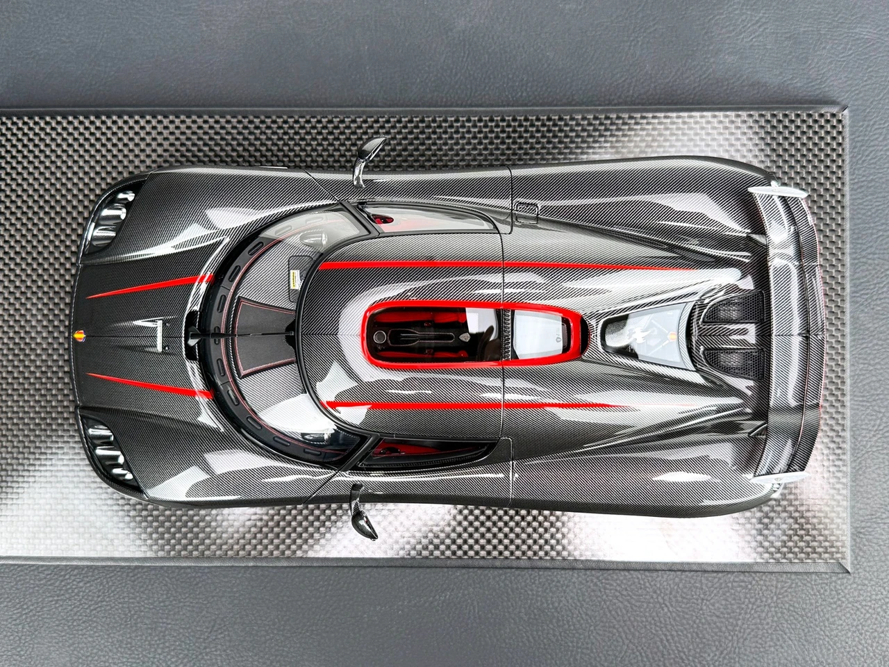 1/18 Frontiart Koenigsegg CCX (Purple Carbon) Car Model Limited 100 Pieces