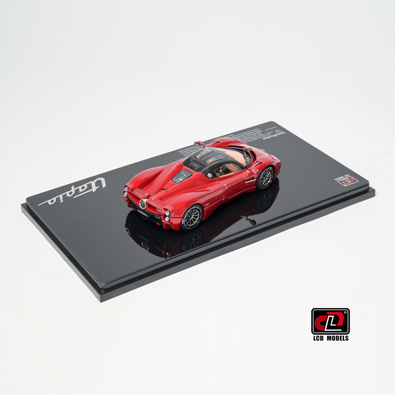 1/43 LCD Pagani Utopia (Red) Car Model