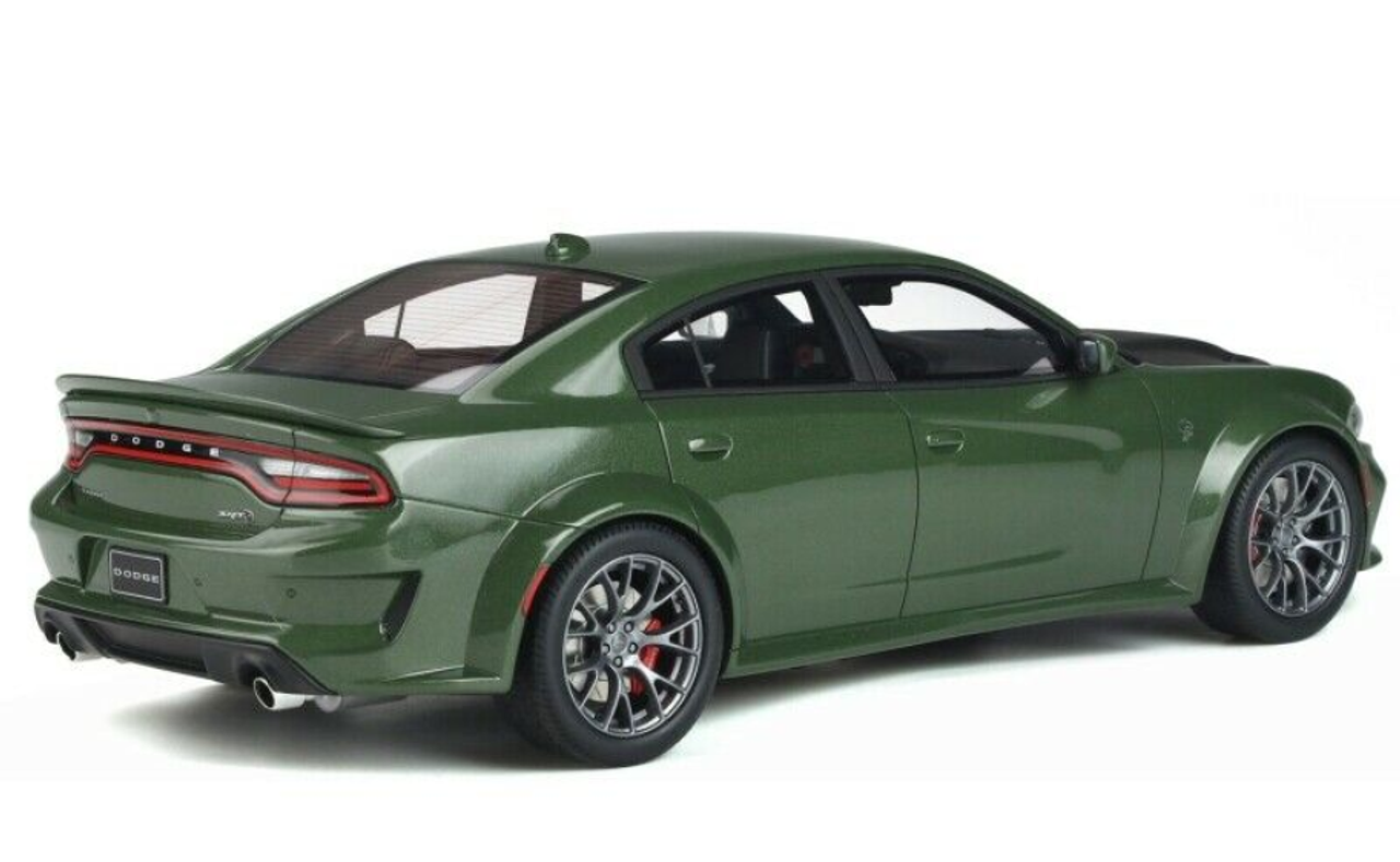 1/18 GT Spirit GTSpirit 2020 Dodge Charger SRT Hellcat Widebody (Green) Resin Car Model