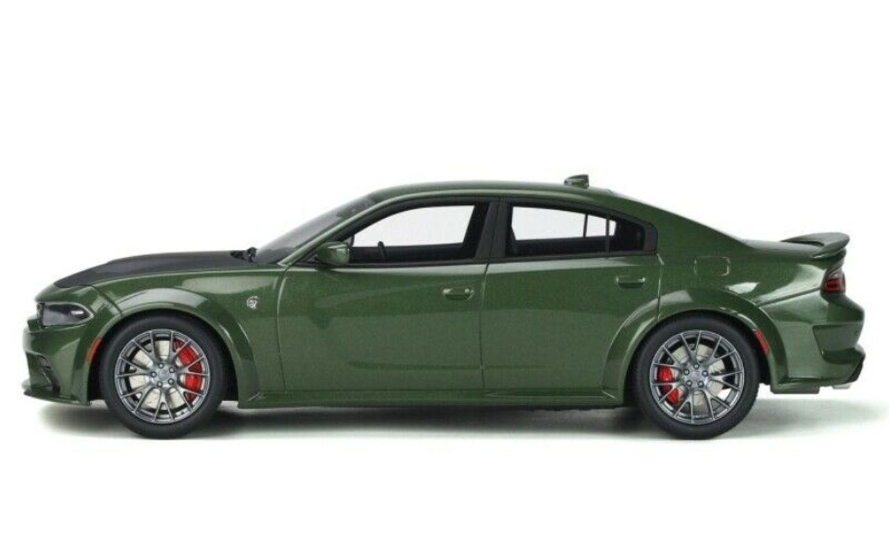 1/18 GT Spirit GTSpirit 2020 Dodge Charger SRT Hellcat Widebody (Green) Resin Car Model