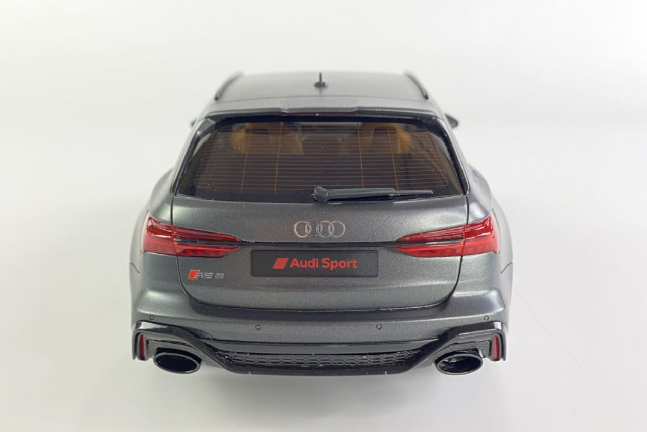 1/18 GT Spirit GTSpirit 2020 Audi RS6 Avant (Matte Grey) Resin Car Model