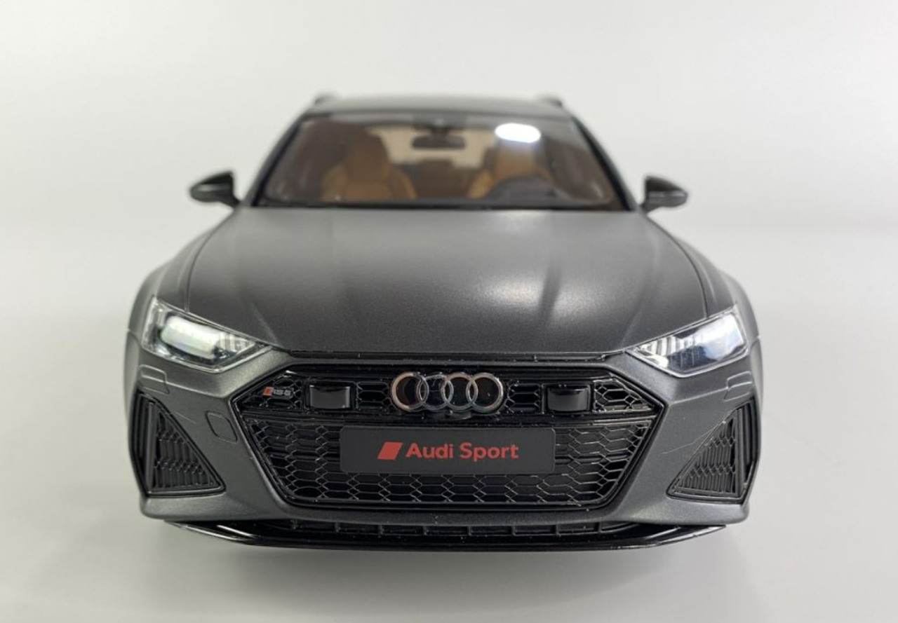 1/18 GT Spirit GTSpirit 2020 Audi RS6 Avant (Matte Grey) Resin Car Model