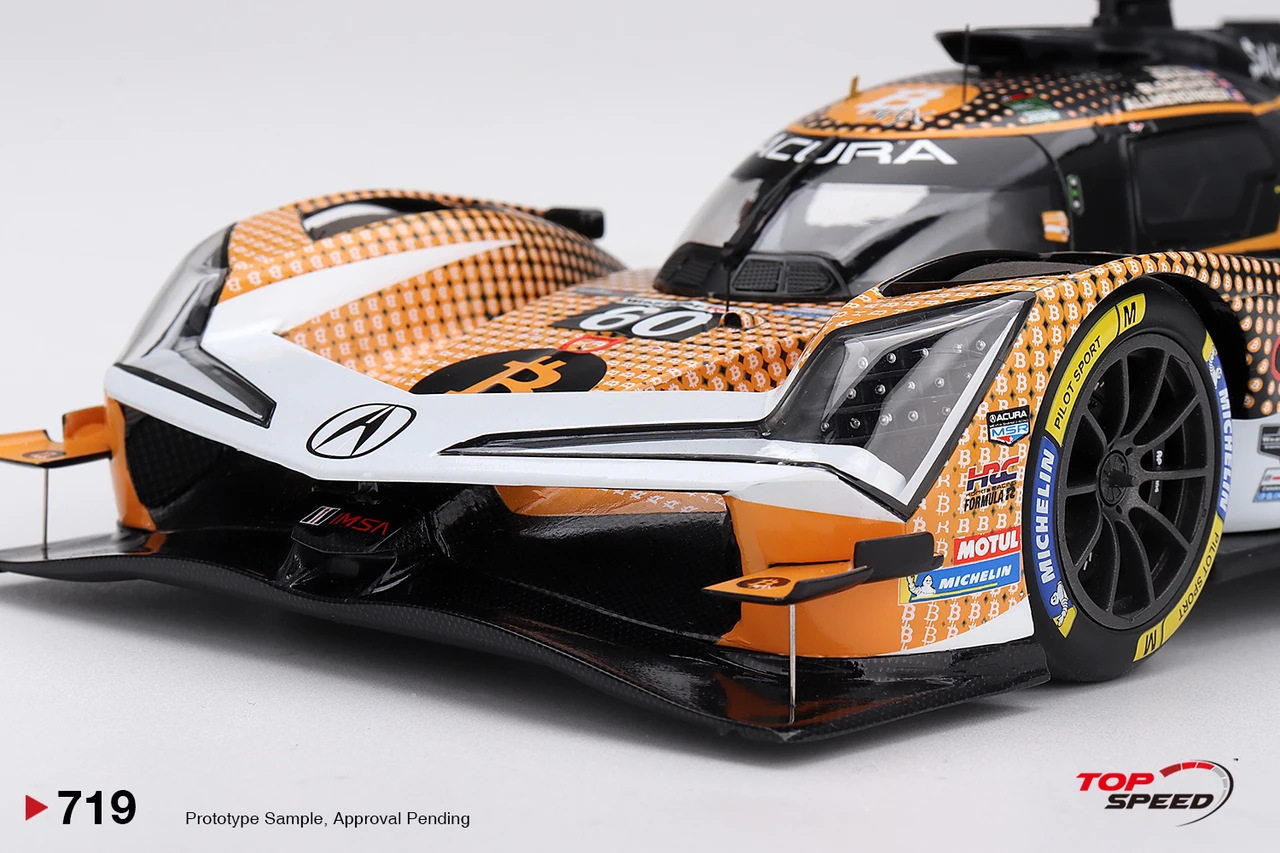 1/18 Top Speed Acura ARX-06 #60 Acura Meyer Shank Racing 2026 IMSA Daytona 24 Hrs Car Model