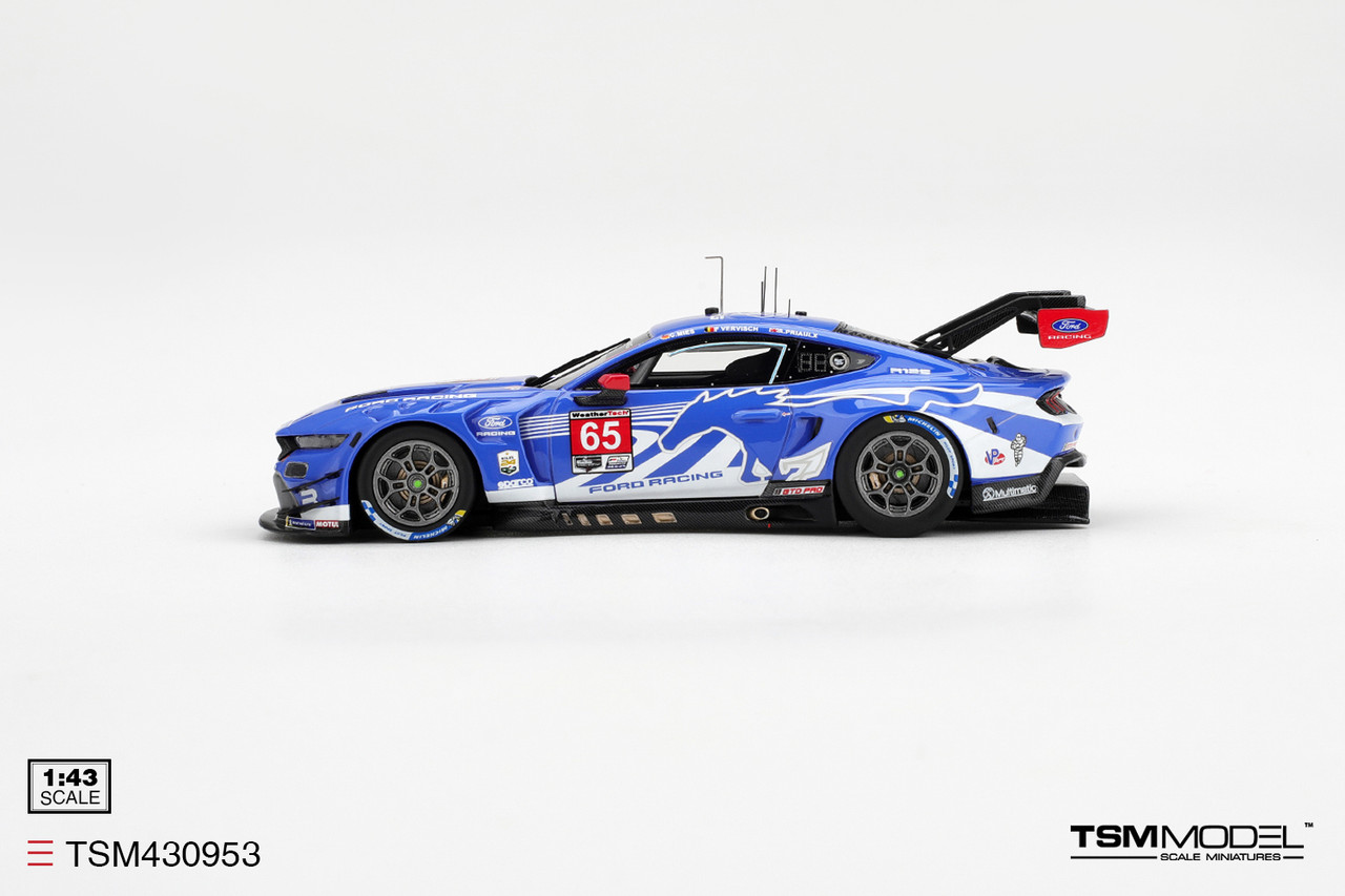 1/43 TSM Ford Mustang GT3 #65 Ford Racing 2026 IMSA Daytona 24 Hrs Car Model