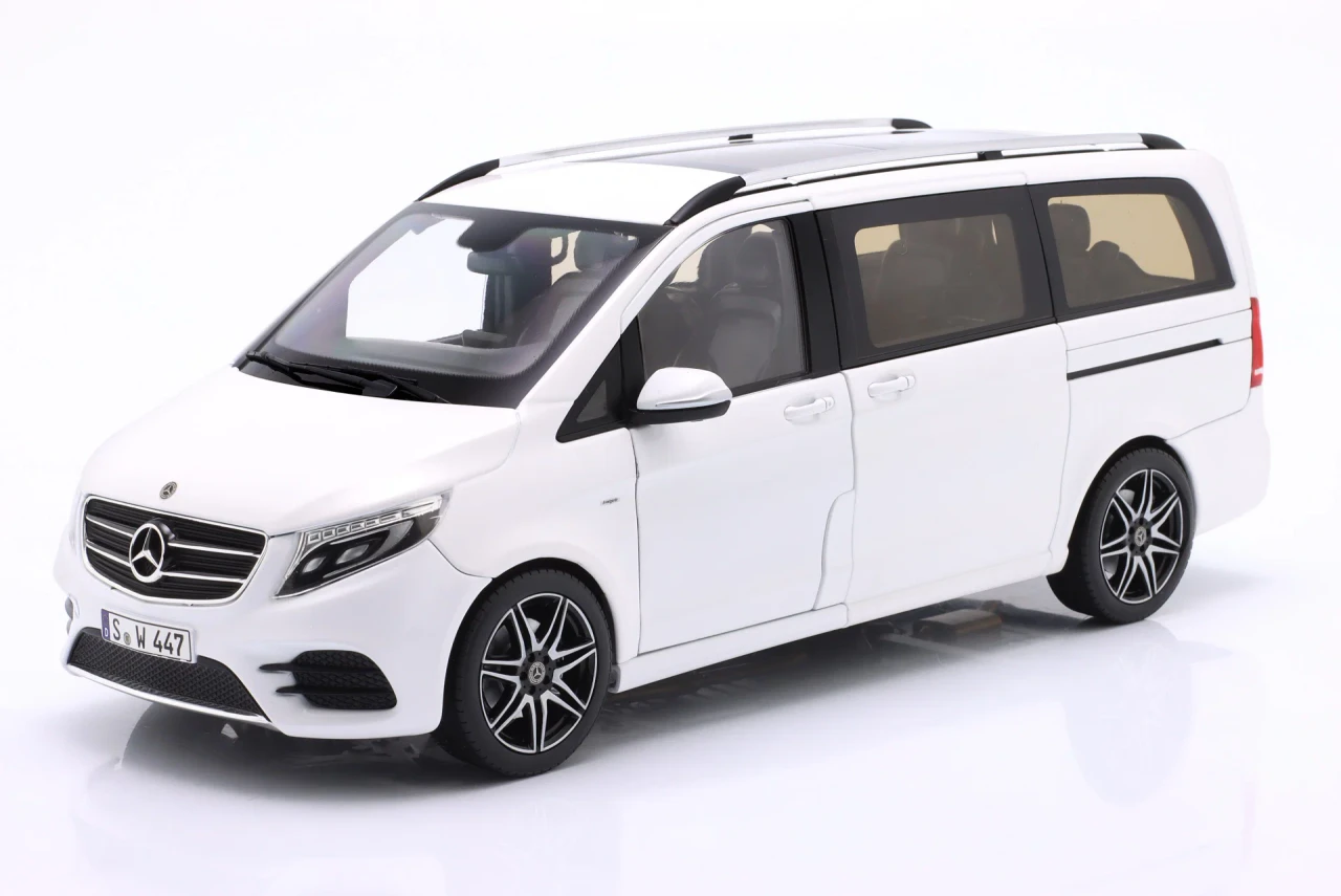 1/18 Norev 2018 Mercedes-Benz V-Class AMG Line V447 (White) Diecast Car Model