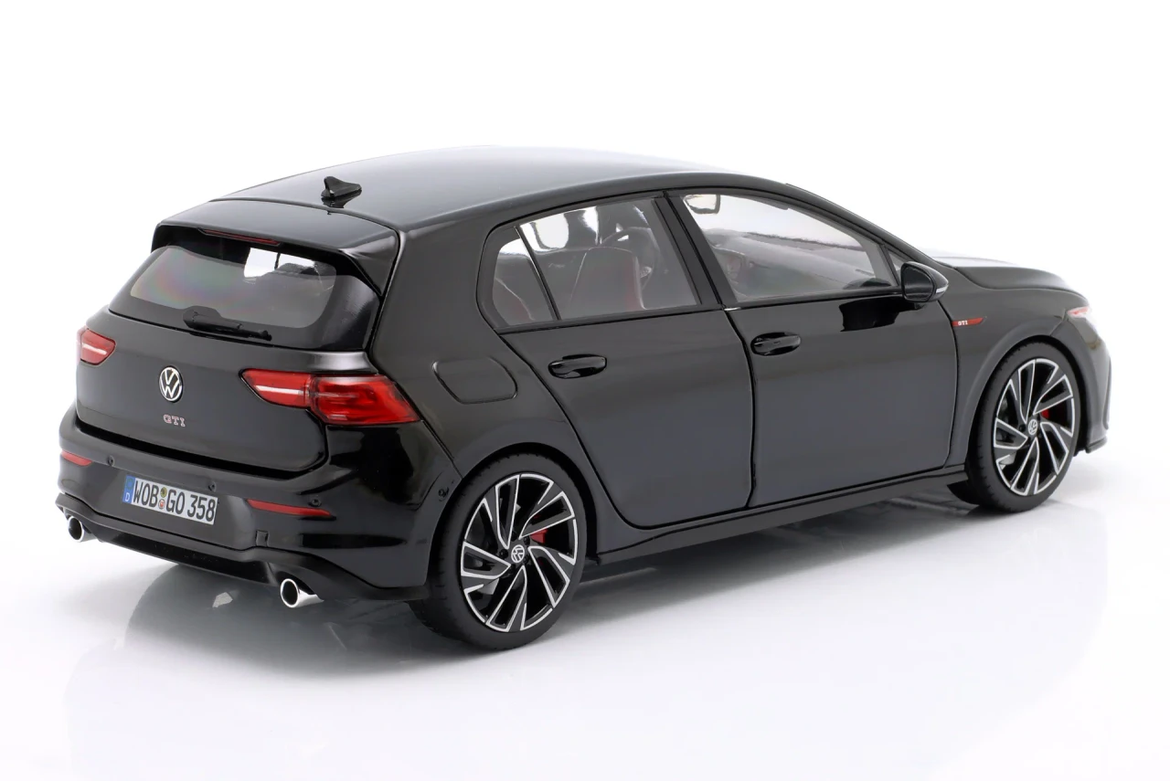 1/18 Norev 2019 VW Volkswagen Golf VIII GTI (Black) Diecast Car Model