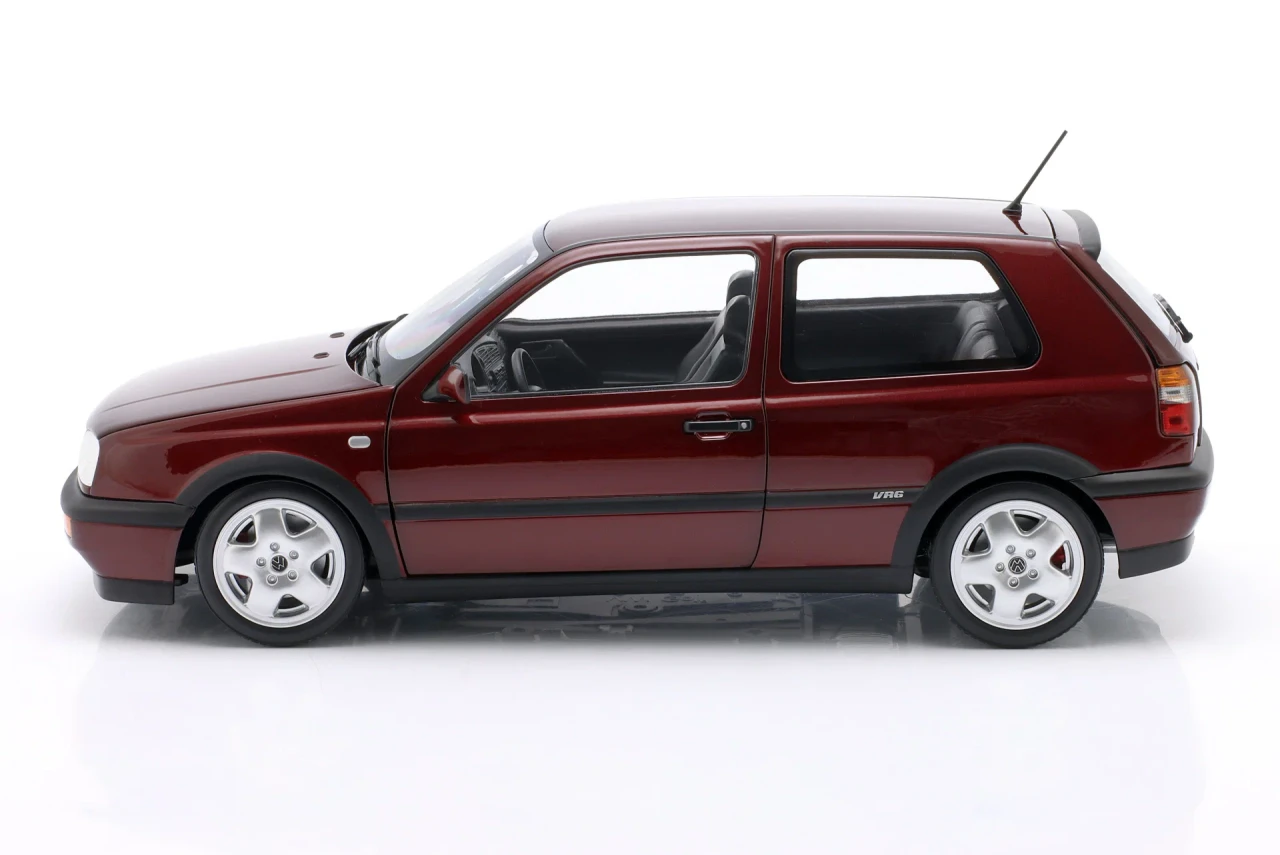 1/18 Norev 1991 VW Volkswagen Golf III VR6 (Red) Diecast Car Model