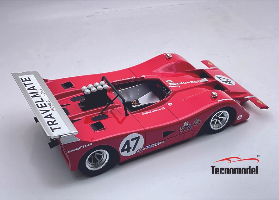1/18 Tecnomodel March 707 Can-Am  Road America 1971 Car #47 DNF Driver: G. Dewar Limited Edition Car Model
