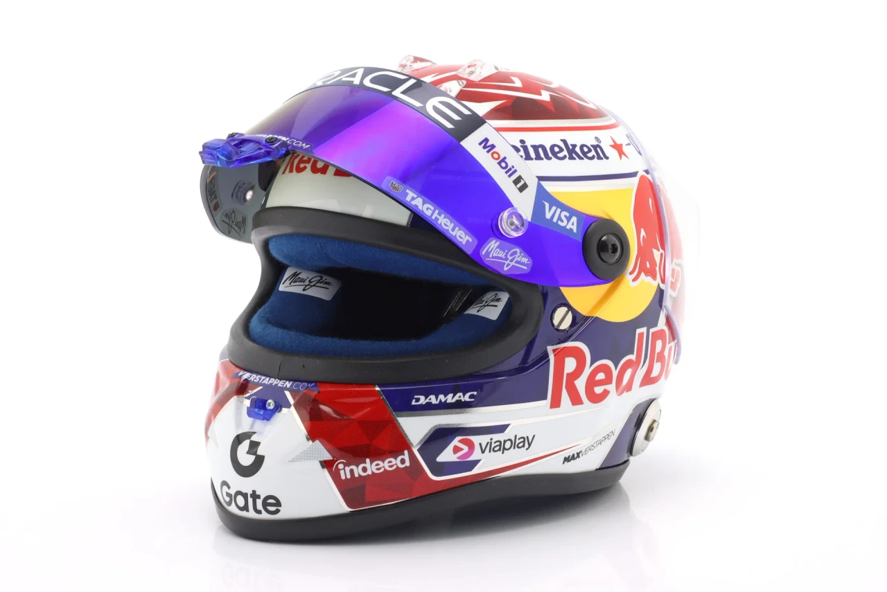 1/2 Schuberth 2026 F1 Max Verstappen Red Bull #3 Helmet Model