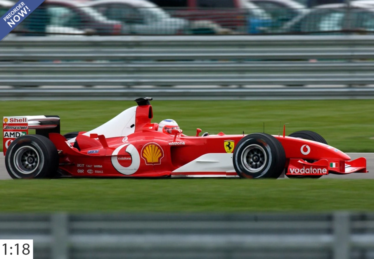 1/18 BBR 2003 F1 Ferrari F2003 United States GP Barrichello Car Model