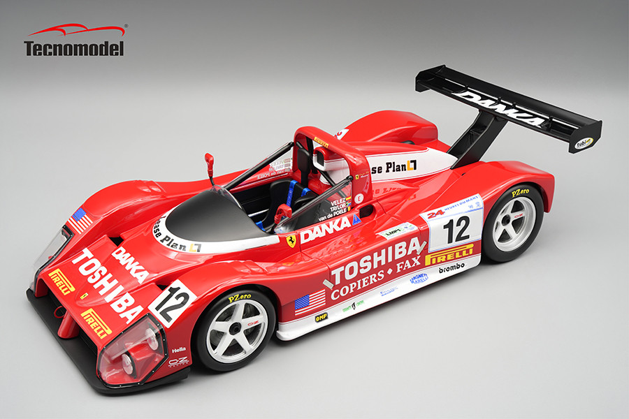 1/18 Tecnomodel Ferrari 333 SP 1998 24h Le Mans Driver: Doyle/Risi Limited Edition Car Model
