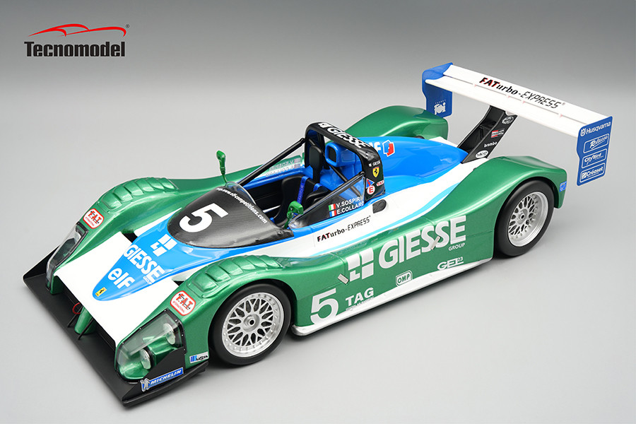 1/18 Tecnomodel Ferrari 333 SP 1998 Nurburgring Driver: V.Sospiri/E.Collard Limited Edition Car Model