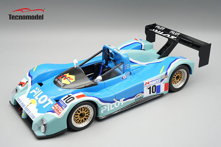1/18 Tecnomodel Ferrari 333 SP 1998 24h Le Mans Pilot BSM Racing Driver: P.Fabre/F.Migault Limited Edition Car Model