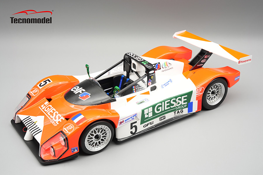 1/18 Tecnomodel Ferrari 333 SP 1998 24h Le Mans Driver: J.C. Boullion/V.Sospiri/J.Policand Limited Edition Car Model