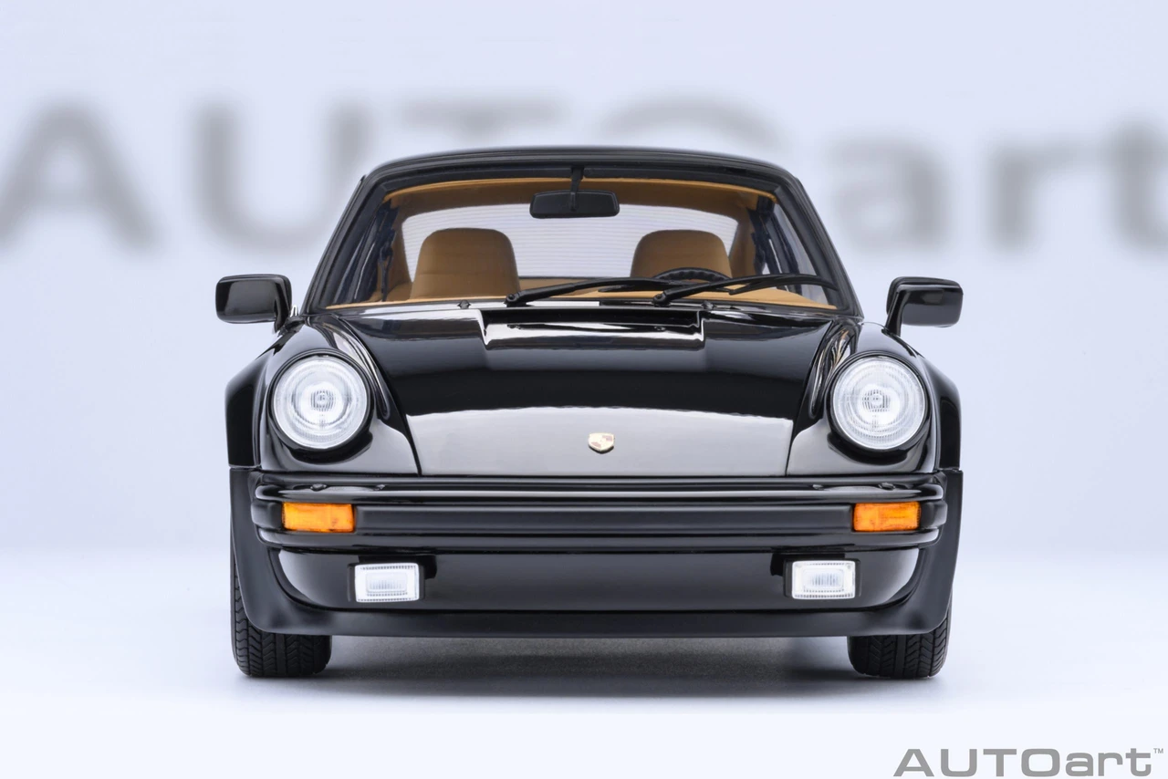 1/18 AUTOart Porsche 911 (930) Turbo 3.0 (Black) Car Model