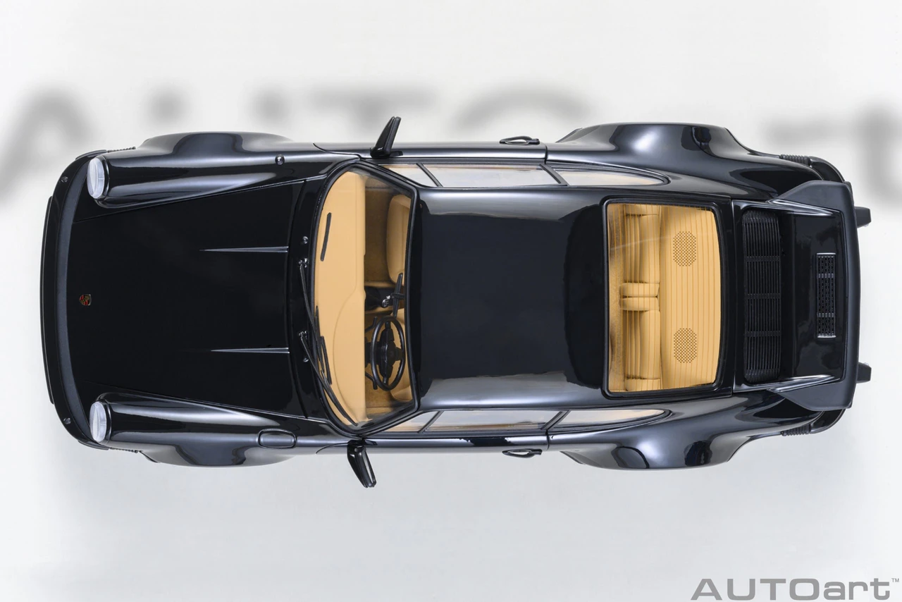 1/18 AUTOart Porsche 911 (930) Turbo 3.0 (Black) Car Model
