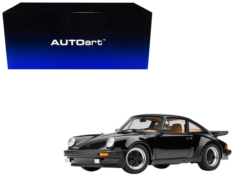 1/18 AUTOart Porsche 911 (930) Turbo 3.0 (Black) Car Model