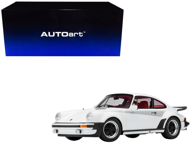 1/18 AUTOart Porsche 911 (930) Turbo 3.0 (Grand Prix White) Car Model
