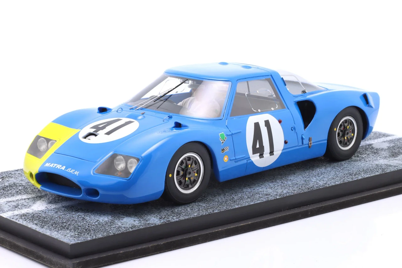 1/18 Momaco 1966 Matra M620 #41 24h Le Mans Matra Sports SARL Jean-Pierre Beltoise, Johnny Servoz-Gavin Car Model