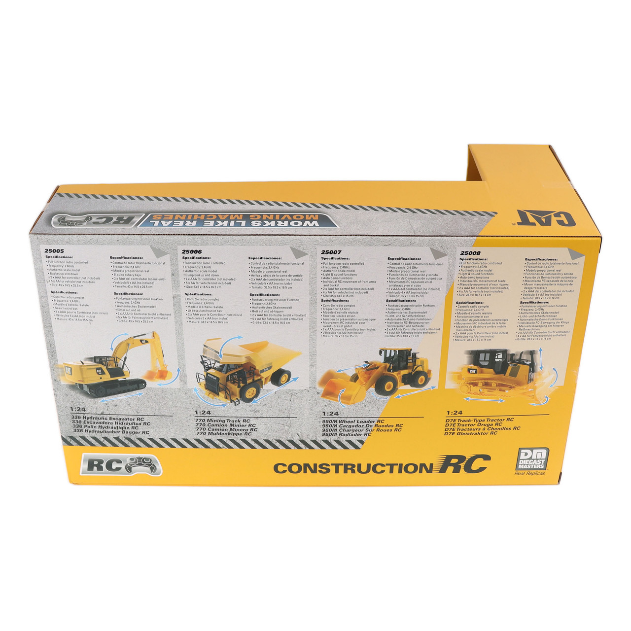 1/24 Diecast Masters Radio Control CAT D7E Bulldozer