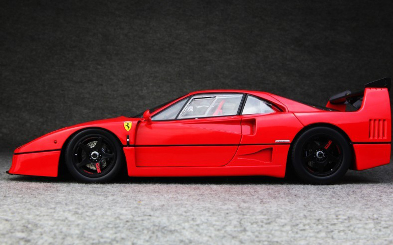 KYOSHO 1/12 FERRARI F40 LM WING (RED) (08602RLM) DIECAST MODEL 