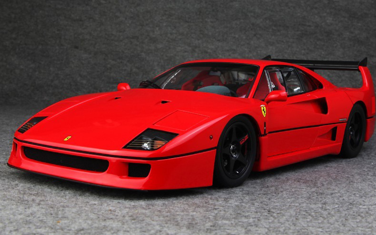 KYOSHO 1/12 FERRARI F40 LM WING (RED) (08602RLM) DIECAST MODEL