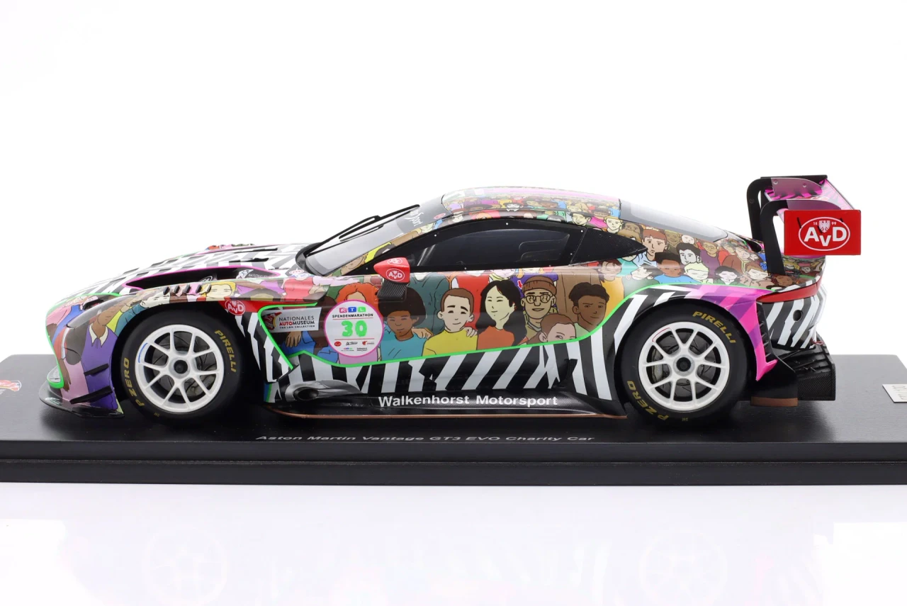 1/18 Spark Aston Martin Vantage GT3 Evo Charity Car "We help children" Car Model