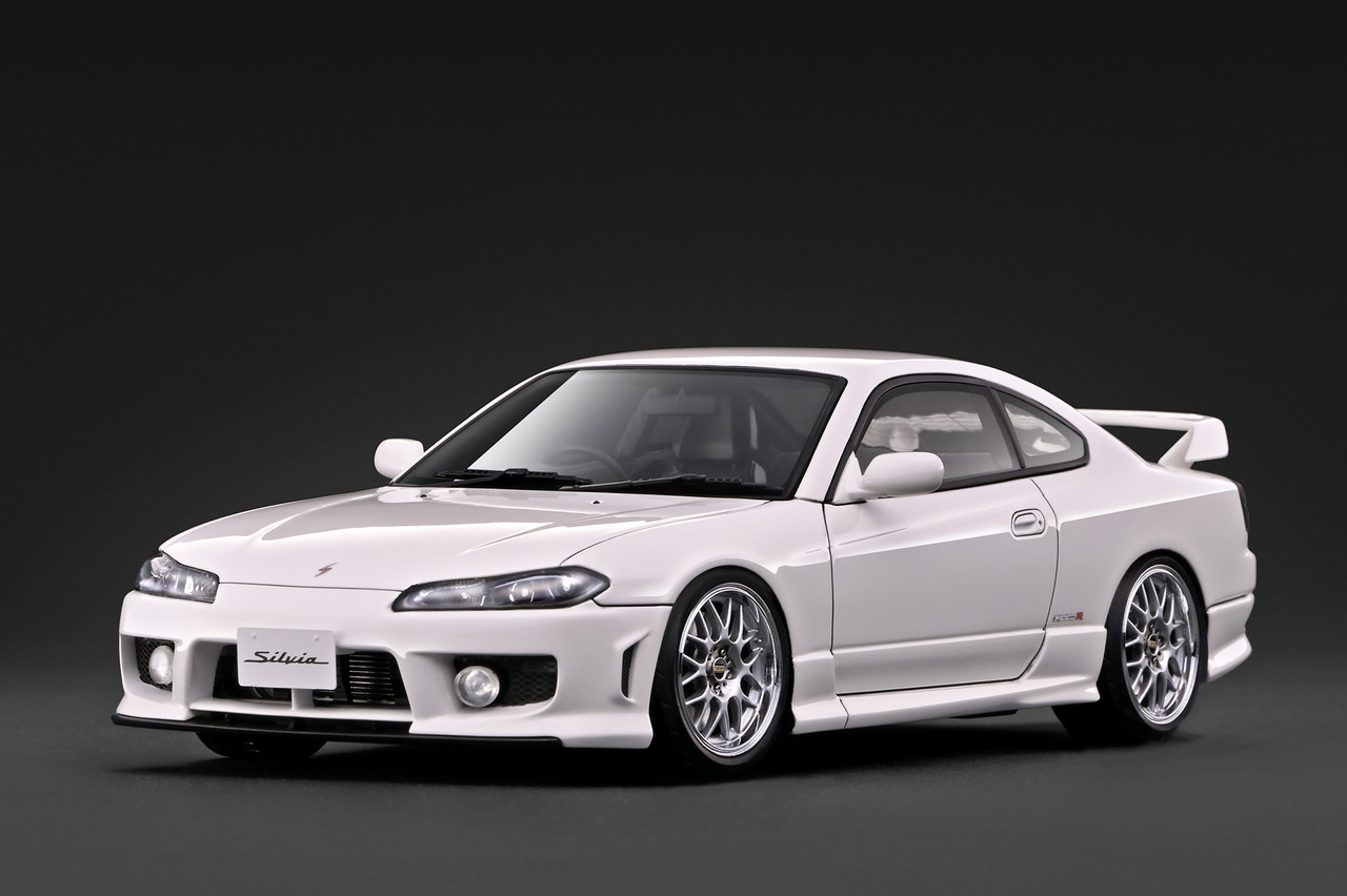 1/18 IG Ignition Model Nissan Silvia Spec R (S15) (White) Car Model