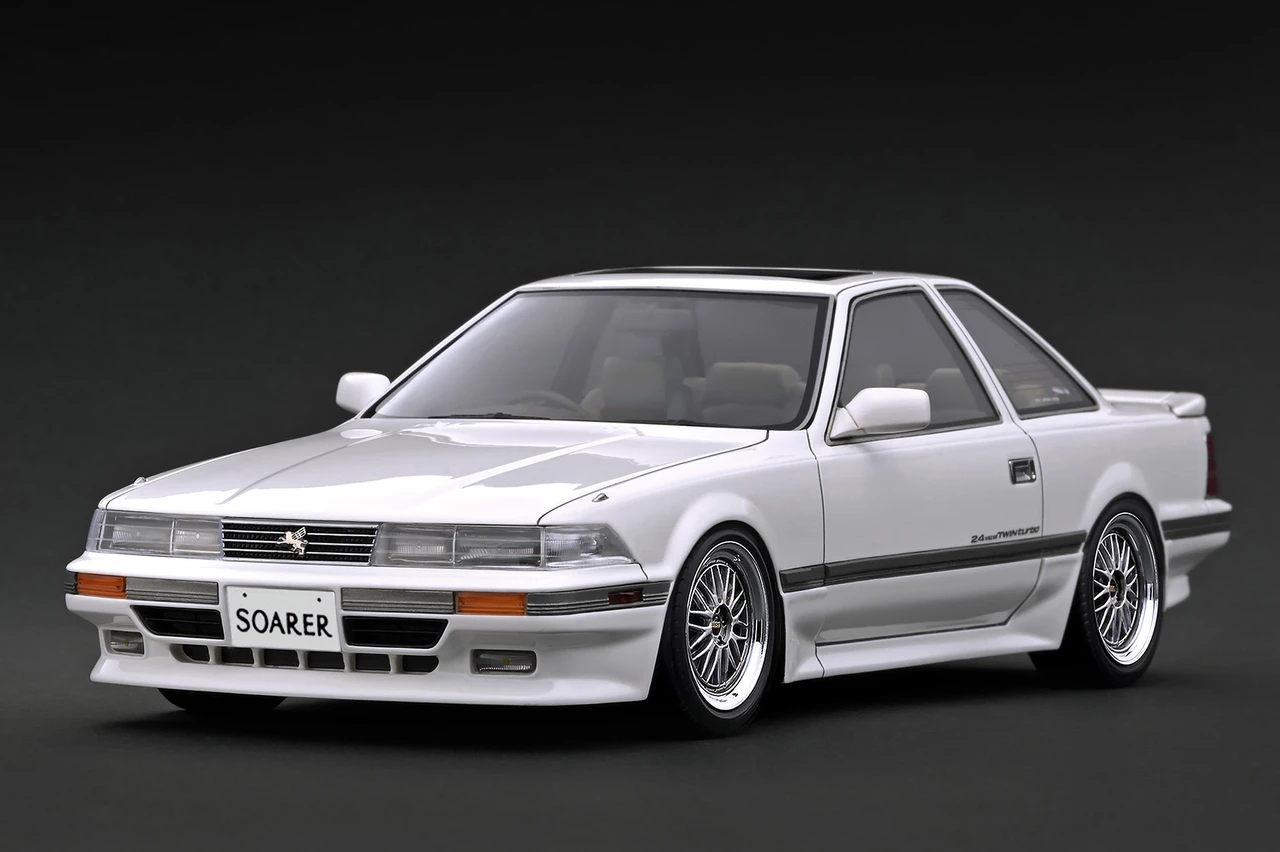 1/18 IG Ignition Model Toyota SOARER (Z20) 2.0GT-TWIN TURBO L (White) Car Model