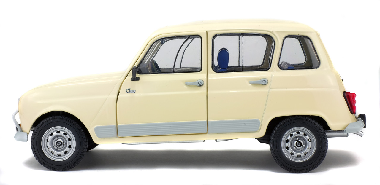1/18 Solido 1978 Renault 4L Clan (Beige White) Diecast Car Model