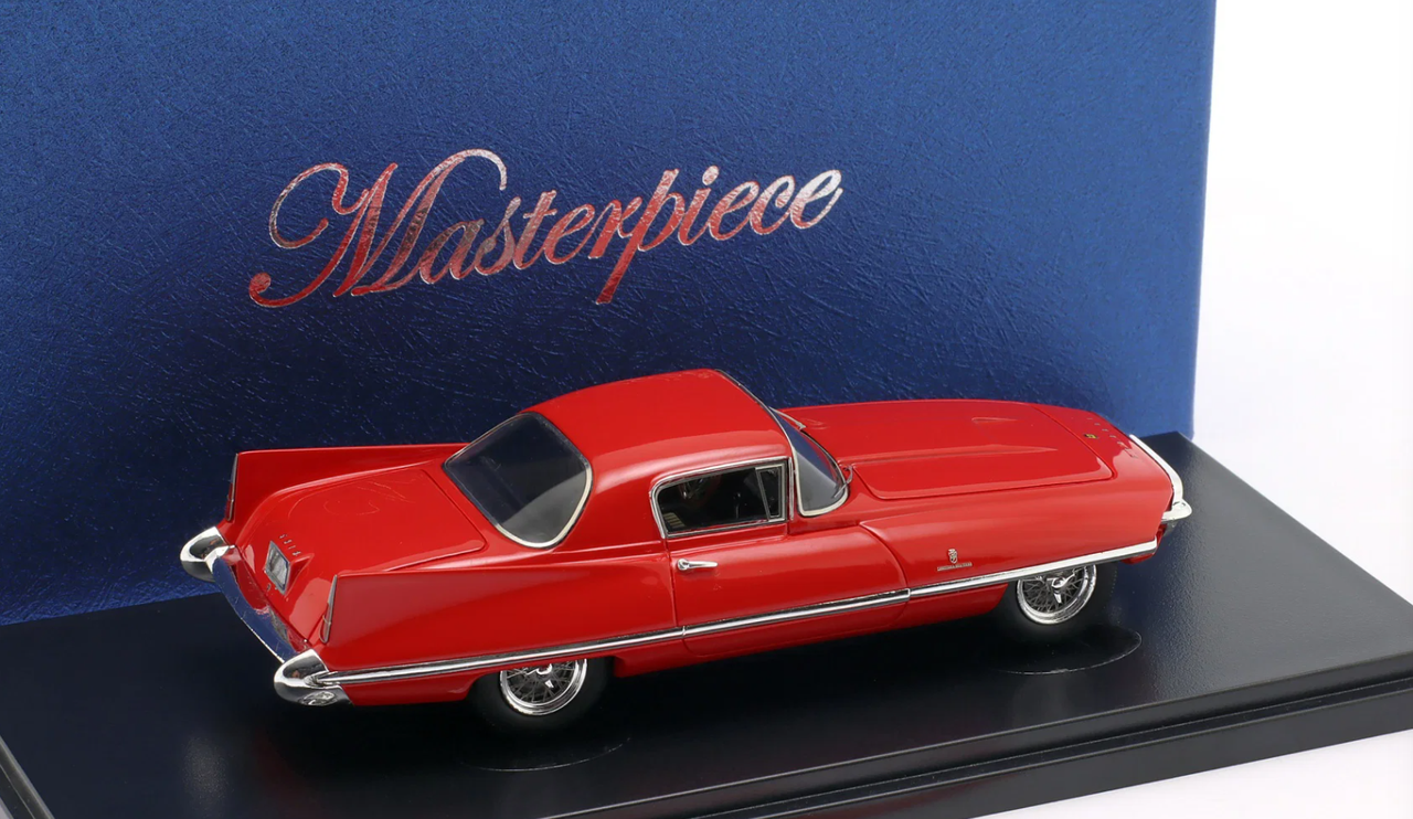 1/43 AutoCult 1956 Ferrari 410 superamerica Ghia Coupe (Red) Car Model