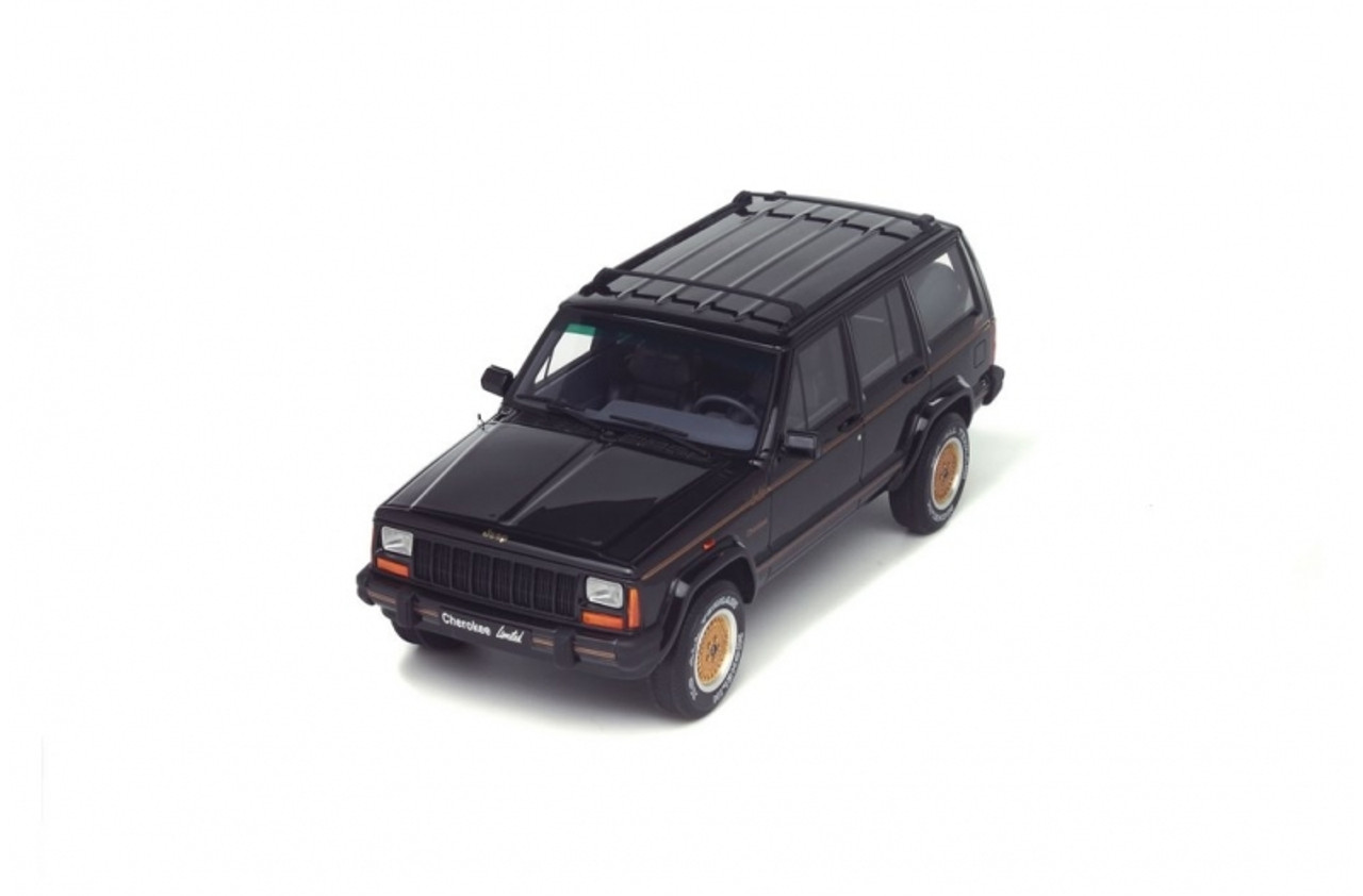 1/18 OTTO Jeep Cherokee Limited (Black) Resin Car Model