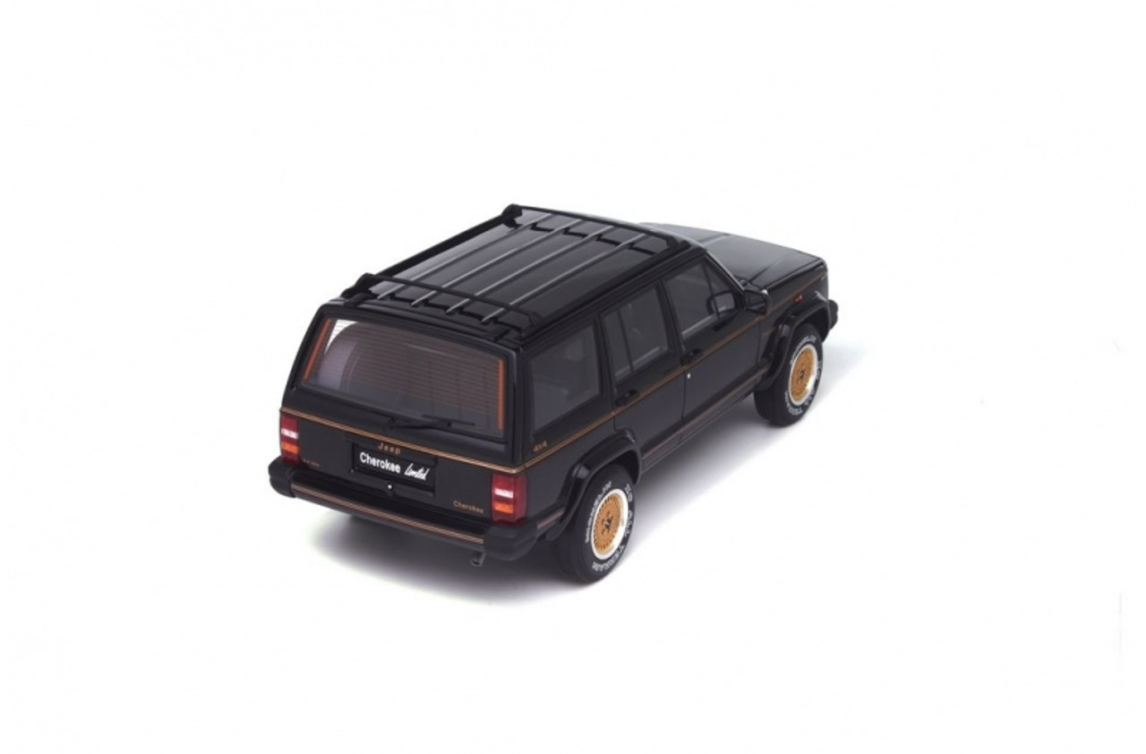 1/18 OTTO Jeep Cherokee Limited (Black) Resin Car Model
