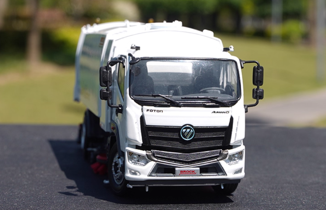 1/35 Foton Brock Street Cleaning Vehicle Diecast Car Model
