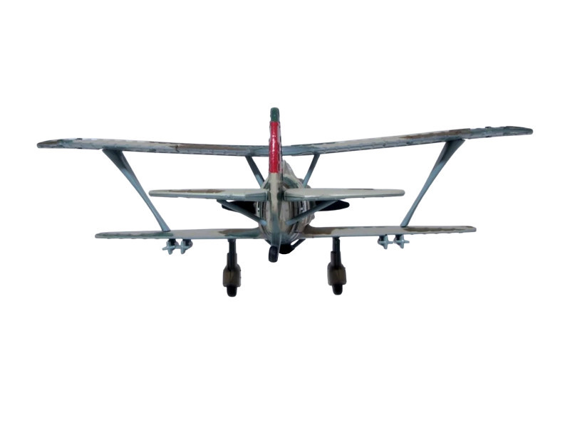 Henschel Hs-123A Aircraft "52+A13 3./StG 165 Immelmann Fuerstenfeldbruck Bavaria Germany" (1937) German Luftwaffe "Oxford Aviation" Series 1/72 Diecast Model Airplane by Oxford Diecast
