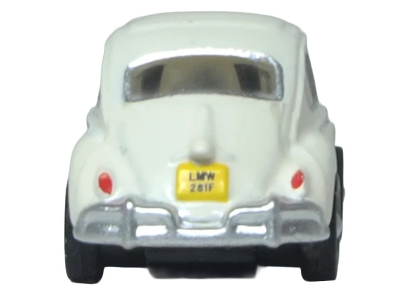 Volkswagen Beetle White 1/148 (N) Scale Diecast Model Car by Oxford Diecast