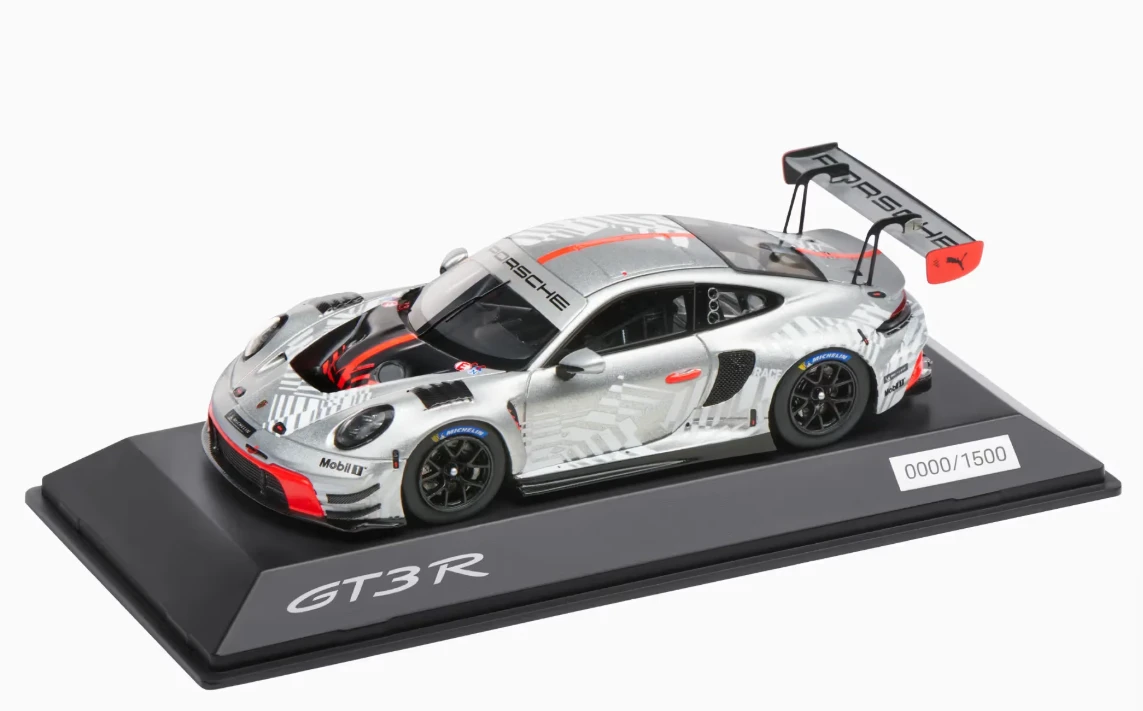1/43 Dealer Edition Porsche 911 (992) GT3 R Evo Presentation Car Car Model Limited