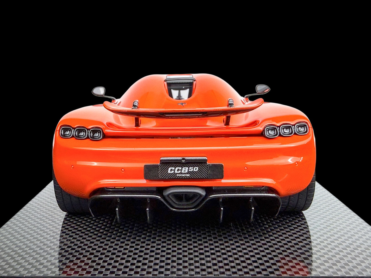 1/18 Frontiart Koenigsegg CC850 (Lava Orange) Car Model Limited 100 Pieces