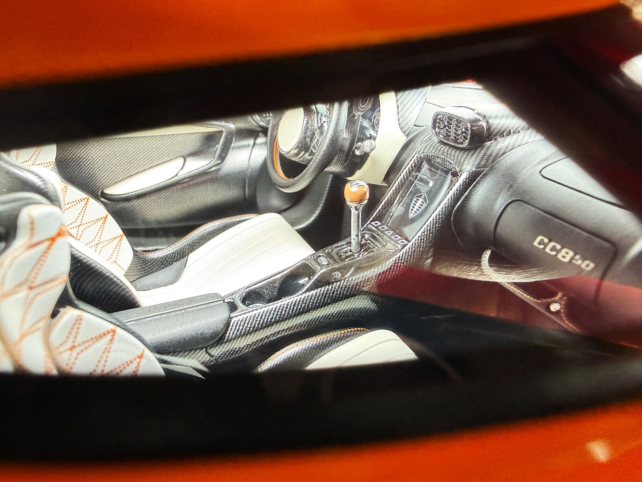 1/18 Frontiart Koenigsegg CC850 (Lava Orange) Car Model Limited 100 Pieces