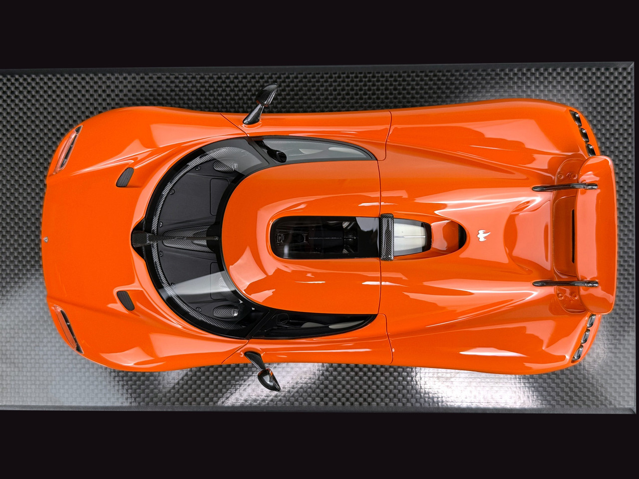 1/18 Frontiart Koenigsegg CC850 (Lava Orange) Car Model Limited 100 Pieces