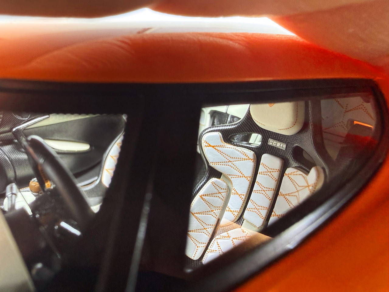 1/18 Frontiart Koenigsegg CC850 (Lava Orange) Car Model Limited 100 Pieces
